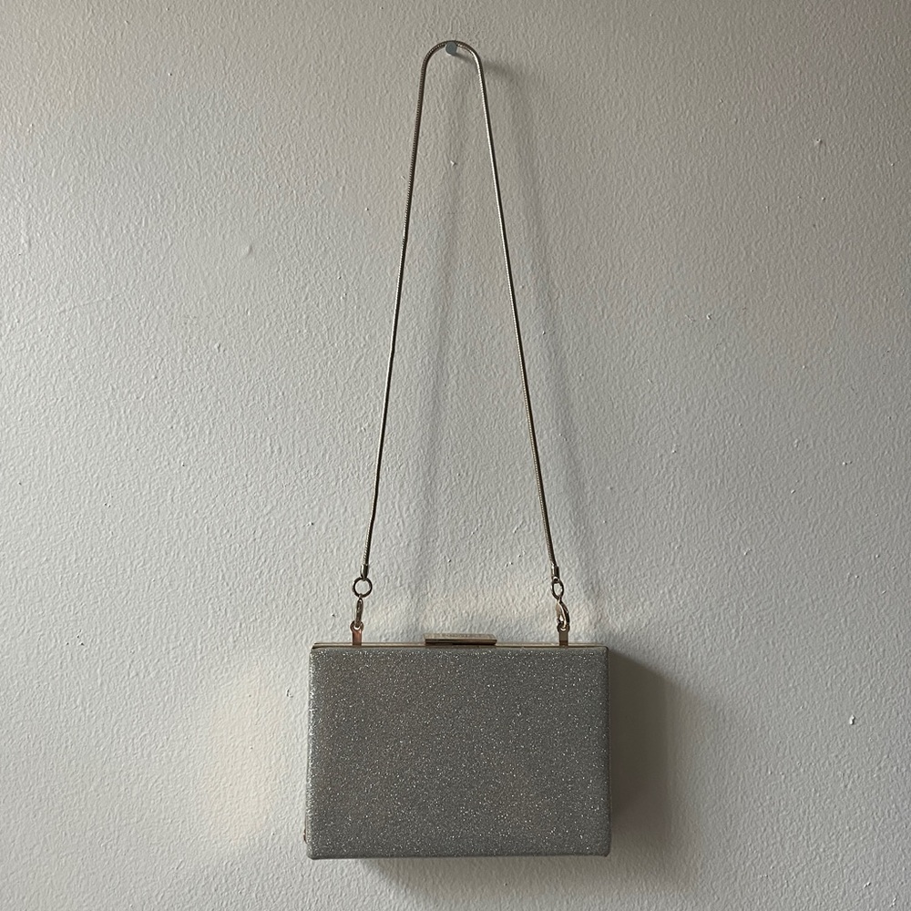 Kate spade silver satchel